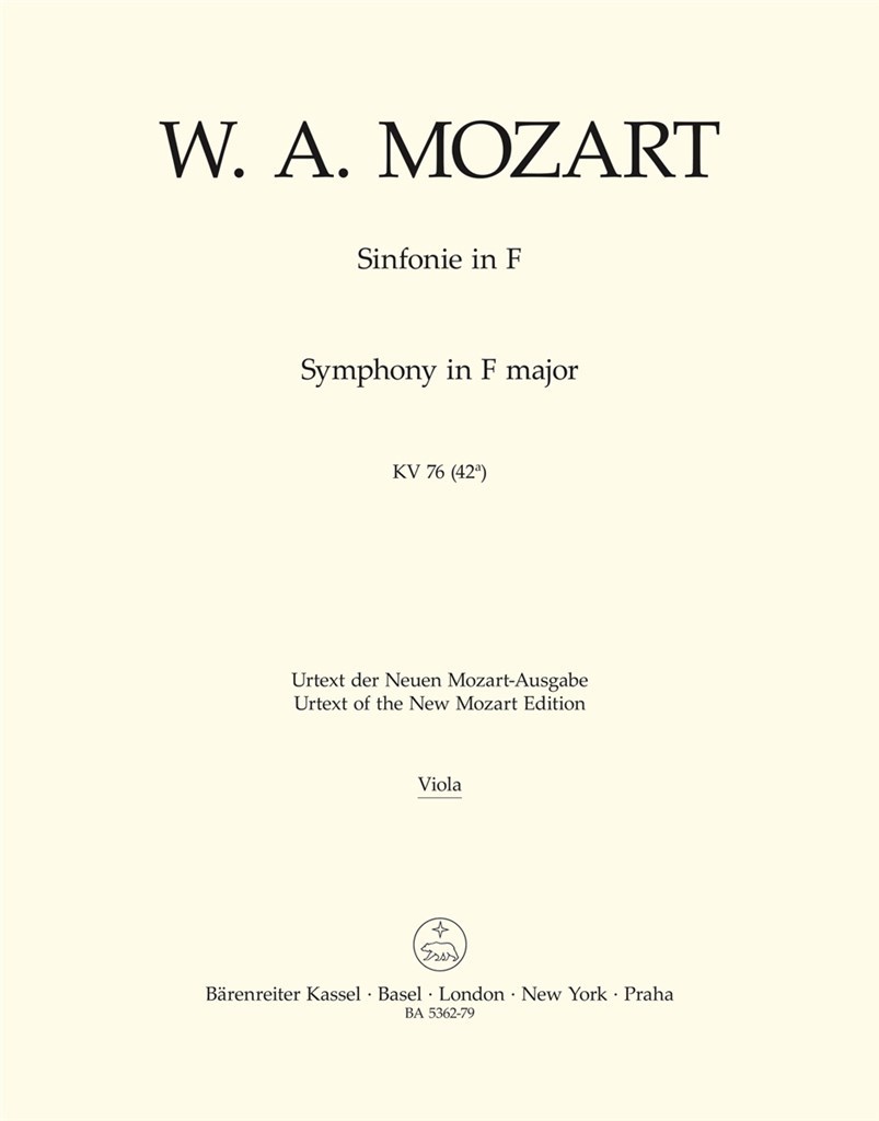 Symphony F Major No. 43